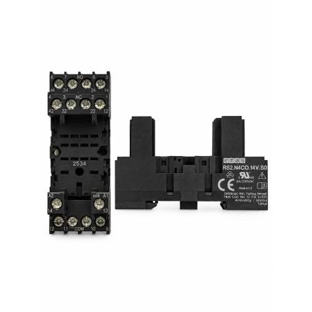 Emas RS2.N4CO.14V.S0 ,Kalın-14pin Vidalı Ray Röle Soket