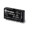 Finder 34.51.7.024.0010 ,Bobin 24vdc,Kontak-1A1K 6 Amper,Slim-5pin,Röle