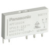 Panasonic APF30224 ,Bobin 24vdc,Kontak 1A1K 6 Amper,Slim-5pin, Röle