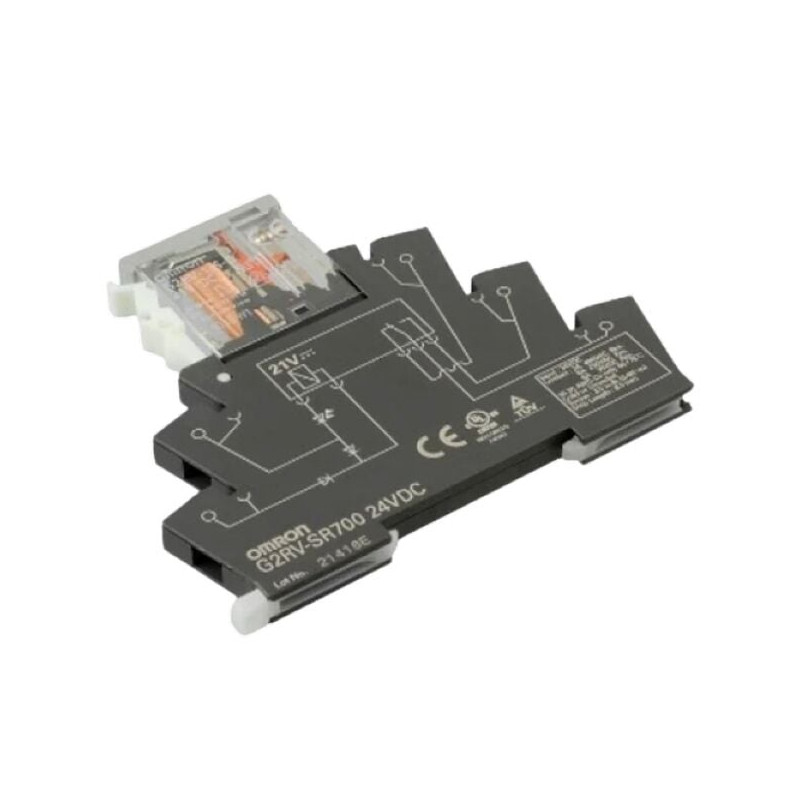Omron G2RV-SR700-DC24 ,Bobin 24vdc,Kontak 1A1K 6 Amper,Led,5-Pin,Vidalı,Slim Röle Takım