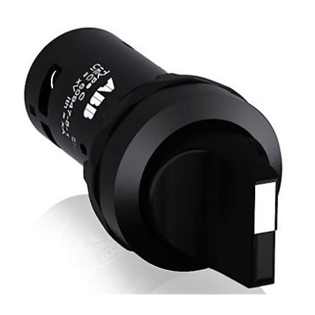 Abb C2SS3-10B-10 ,Montaj 22mm,2-Konum Kontak-1A,Siyah Yaylı,M22 Anahtar