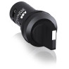 Abb C3SS2-10B-20 ,Montaj 22mm,3-Konum Kontak 2A,Siyah Yaylı,M22 Anahtar
