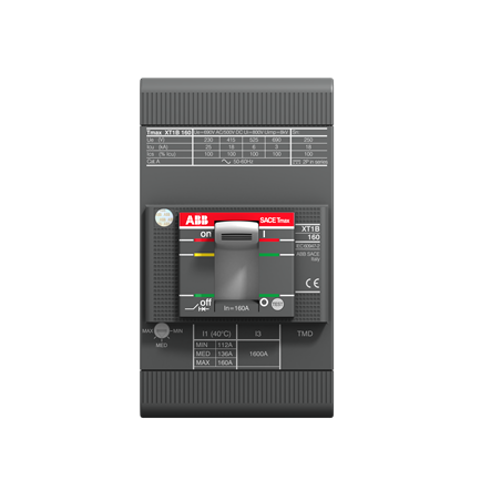 Abb XT1N160-100A ,Tmd 3-Faz 3-Kutup,100 Amper 36kA, 70 Ayarlı,Termik Şalter Devre Kesici