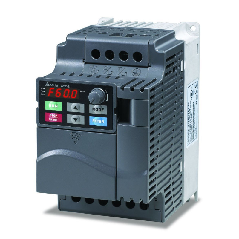 Delta VFD022E43A ,VFD-E,Güç 2.2kw 380vac,3-Faz TriFaz,Ac Motor Sürücü Inverter