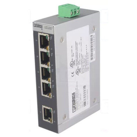 Phoenix FL-SWITCH-SFNB-5TX ,Ray Tip,Besleme 24vdc,5-Port,100-Mbit,Ethernet Hub