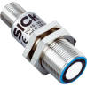 Sick UM18-212126111 6048398 ,Ebat M18x53mm,Ölçüm 65mm..350mm,Çıkış 4..20mA,Besleme 10v..30vdc,Soket M12 5-Pin,Ultrasonik Mesafe 