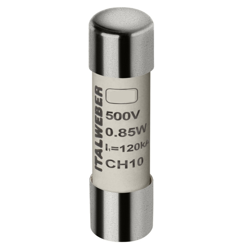 Italweber CH14GG-6A ,Ebat 14x51mm,600vac 6-Amper,gG Yavaş,Kartuş Sigorta