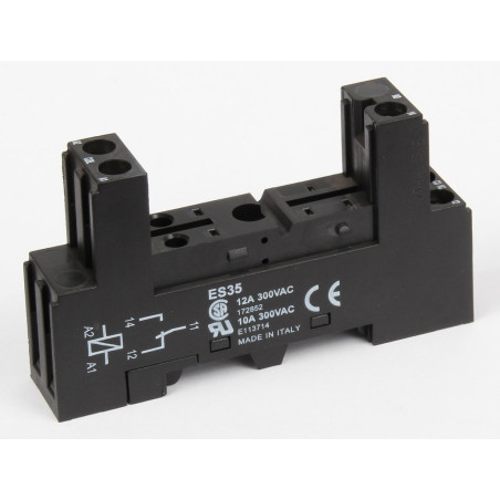 Omron ERSCE ES35 ,İnce-5pin,Vidalı,Ray,Röle Soket