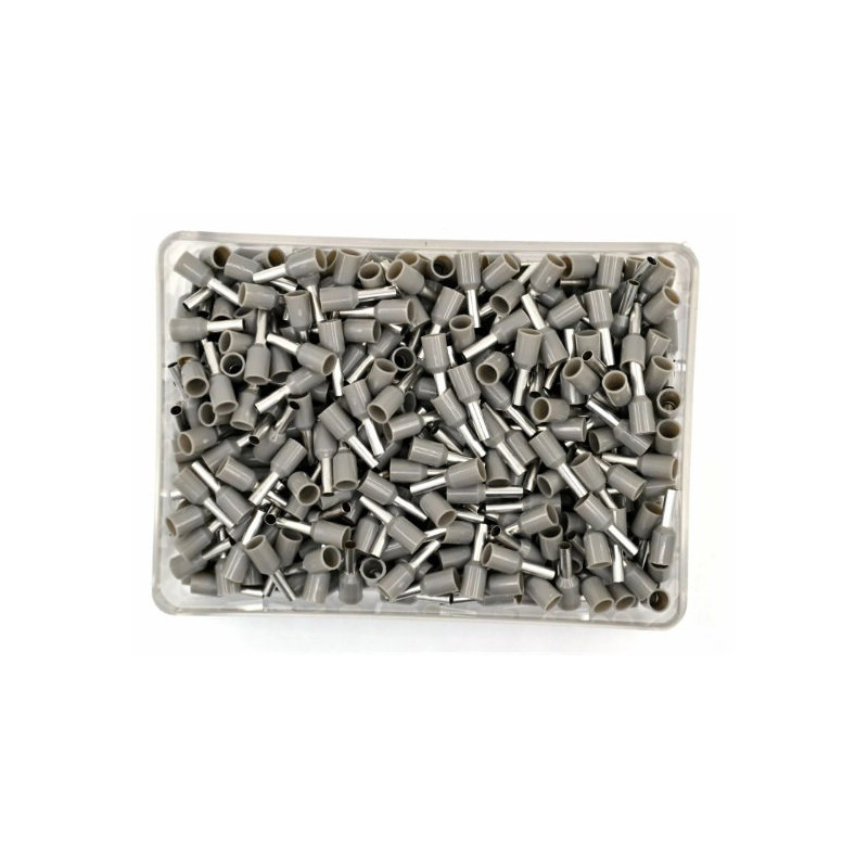 Gwest IYF-2.50 ,Kablo 2.5mm ,Renk Gri,500-adet,Kablo Yüksük