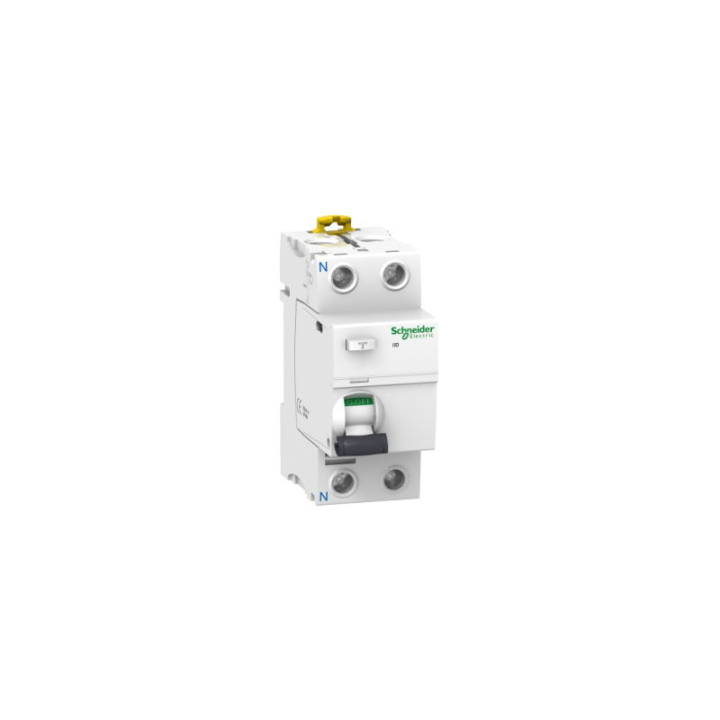 Schneider A9R44240 ,iID,2-Kutup 2x40-Amper,220vac 300mA,Yangın Kaçak Akım Röle