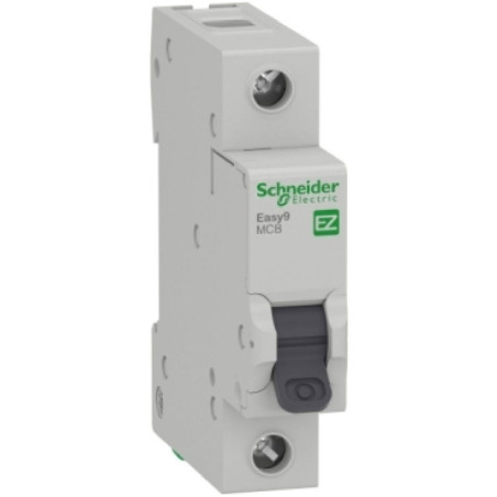 Schneider EZ9F34116 ,Easy9 4.5kA,1-Faz 1x16a,C-Tip,16 Amper,Otomatik Sigorta