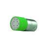 Tork BA9SC-24-Y ,Yeşil-24vac dc,Tek Duy,Led Ampul