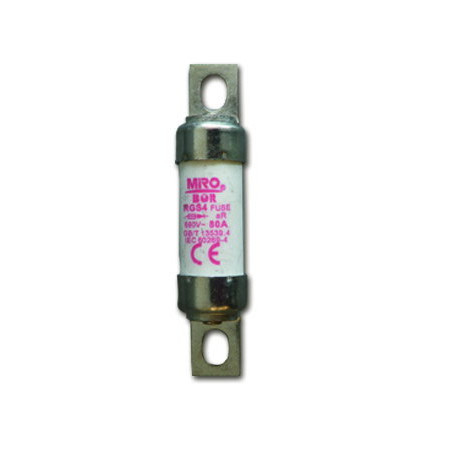 Miro RGS4A 125A ,Ebat 24x77mm,125 Amper,aR Hızlı,Kartuş Sigorta
