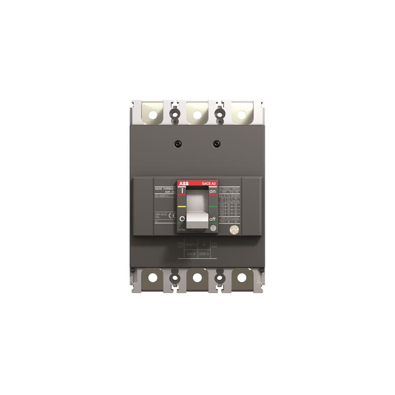Abb A2N250-200A ,3-Faz 3-Kutup,200 Amper 36kA,Ayarsız,Kompakt Şalter Devre Kesici