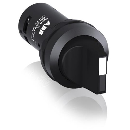 Abb C3SS2-10B-20 ,Montaj 22mm,3-Konum Kontak 2A,Siyah Yaylı,M22 Anahtar