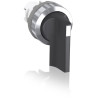 Abb M3SS4-10B ,Montaj 22mm,3-Konum,Siyah,M22 Kalıcı Anahtar Kafa