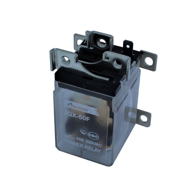 Asigon JQX-60F-1Z-DC24V ,Bobin 24vdc,Kontak 1A1K 60a,Vidalı-5pin,Röle
