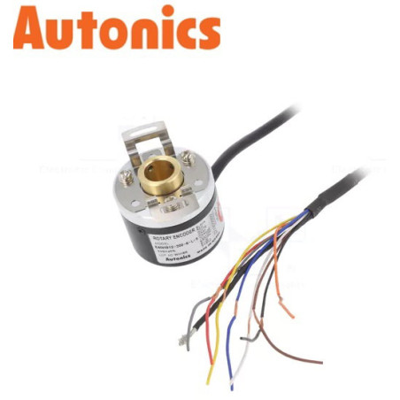 Autonics E40HB12-500-3-T-24 ,Gövde 40mm,Yarım Delik 12mm,Besleme 12..24vdc,Çıkış 3-HTL 500-Pals,5-Kablo 2mt,Enkoder