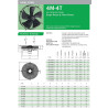Bahçıvan SF-4M-300B ,Ebat 30cm,Besleme 220vac 90W,Hava 1700m3,2-Kablo Üfleme Fan