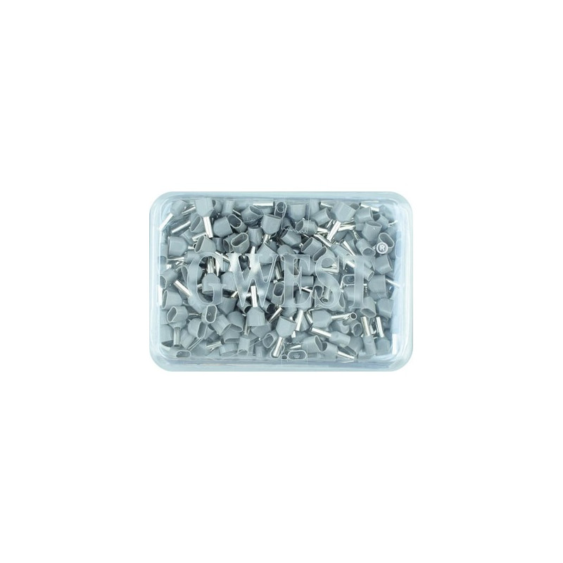 Cat TE2510-2 ,Kesit 2x2.5mm ,Renk Gri,200-adet,Kablo Yüksük