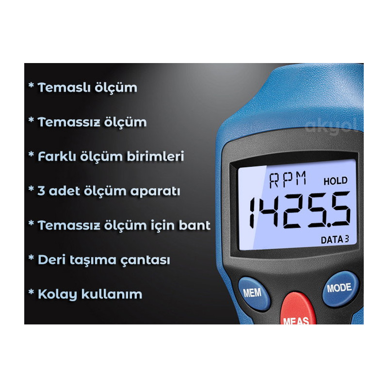 Cem AT-8 ,Optik Mekanik Takometre