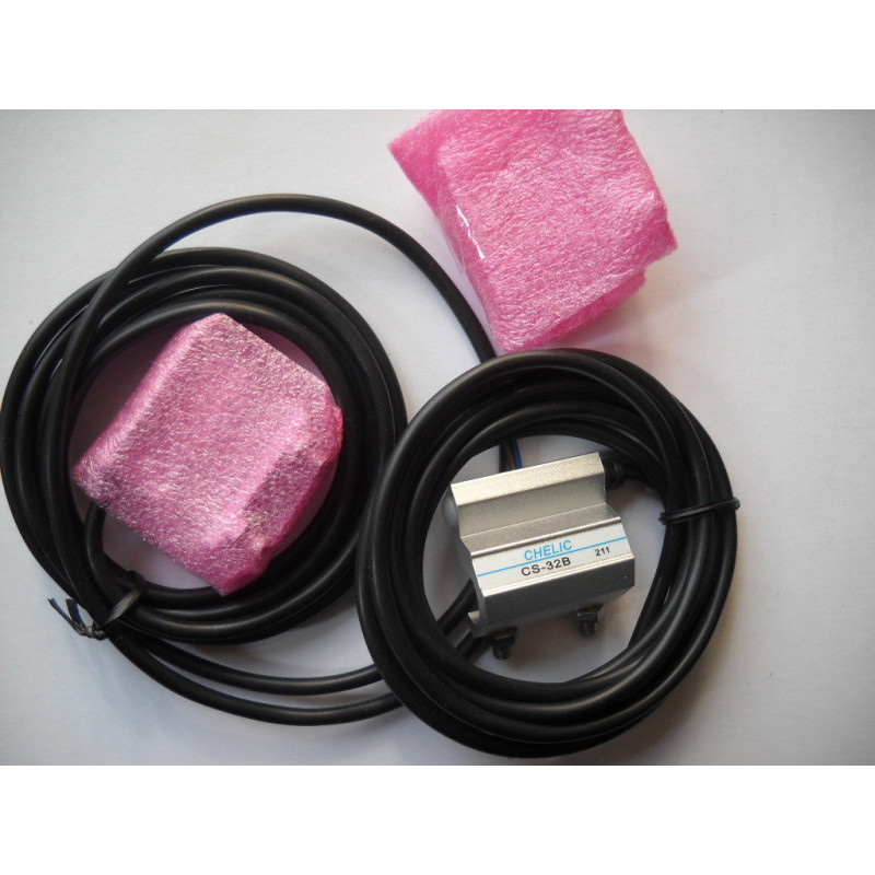 Chelic CS-32B ,Besleme 10v..30vdc,Kontak-1A,2-Kablo 2mt,Manyetik Piston Sensör