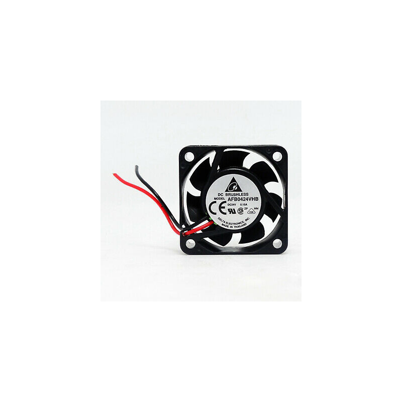Delta AFB0424VHB ,Ebat 40x15mm,Besleme 24vdc 0.15A 2.4W,Hava 13-Cfm,2-Kablo Fan