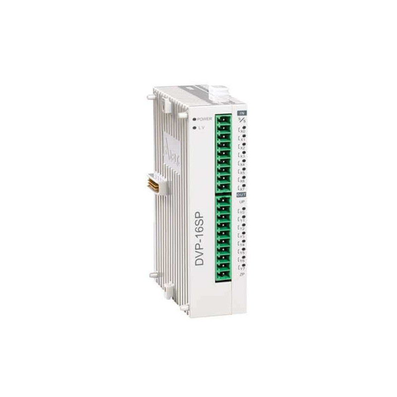 Delta DVP16SP11T ,Giriş 8-Dijital,Çıkış 8-NPN,Plc Ek Genişleme Modül