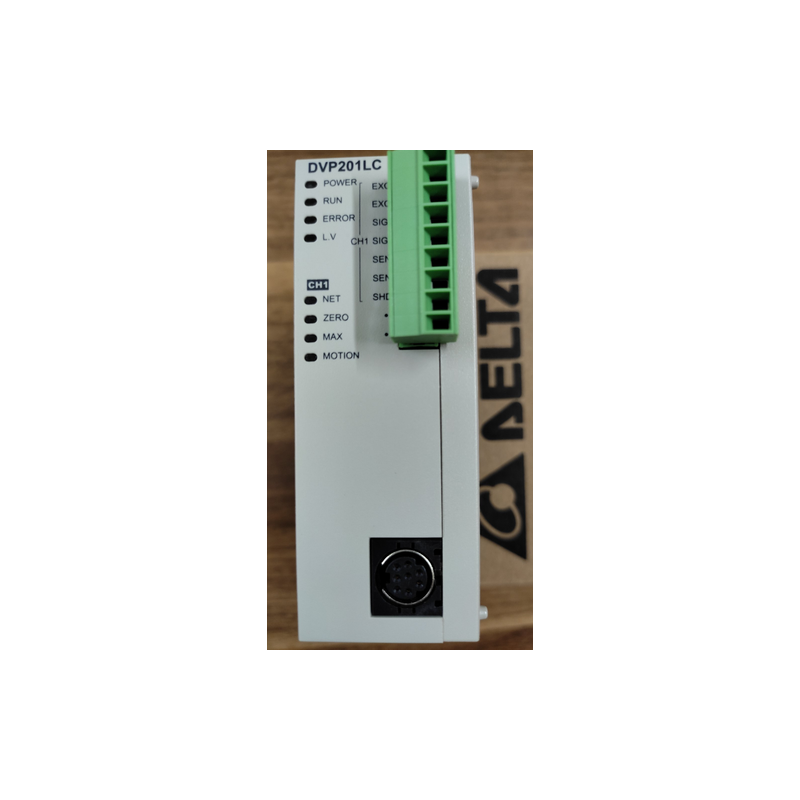 Delta DVP201LC-SL ,Besleme 24vdc,Giriş 1-Loadcell,RS485,Plc Ek Genişleme Ağırlık Modül