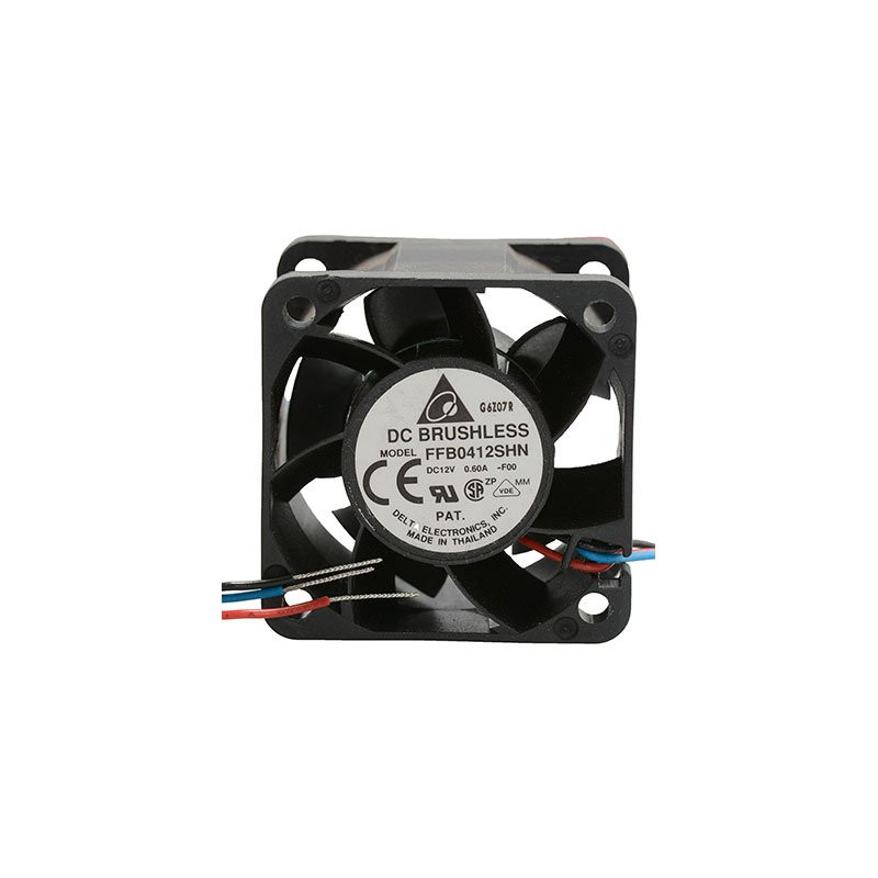 Delta FFB0412SHN-F00 ,Ebat 40x28mm,Besleme 12vdc 0.60A 6W,Hava 24-Cfm,3-Kablo Fan