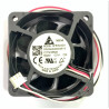 Delta QFR0624GH ,Ebat 60x25mm,Besleme 24vdc 0.21A 5W,Hava 35-Cfm,3-Kablo Fan