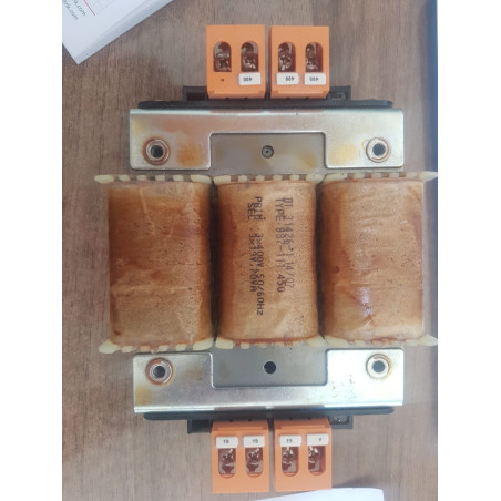 Denk 130VA-380V 30V N ,Güç 130va,Primer 3x380v,Sekonder 3x30v 2.5 Amper,Pano Trafo