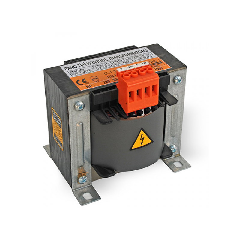 Denk 500VA-380V 220V ,Güç 500va,Primer 380v 2-Faz,Sekonder 220v 21 Amper,Pano Trafo