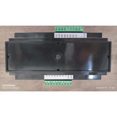 Endelkon eDRV8.N ,8xNPN,Besleme 24vdc 40 Amper,Plc Çıkış Kart