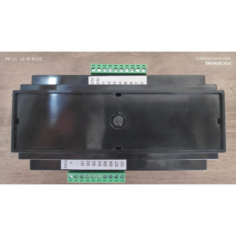 Endelkon eDRV8.P ,8xPNP,Besleme 24vdc 40 Amper,Plc Çıkış Kart
