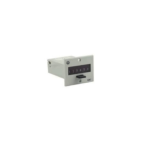 Gic SA52A-230V ,Ebat 48x24mm,Besleme 220vac,6-Hane Mekanik Sayıcı