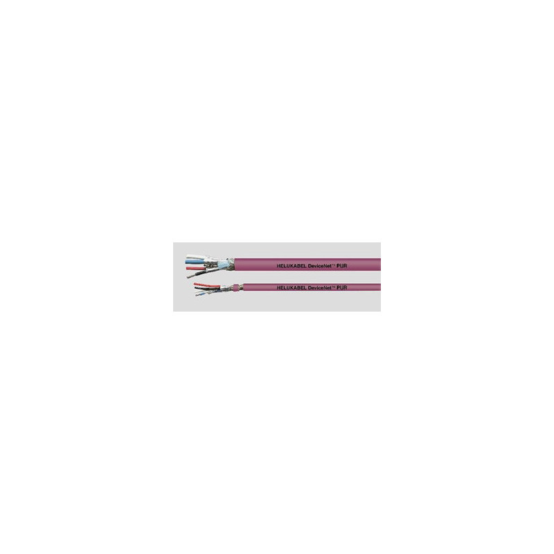 Helukabel PUR-1x2xAWG24 1x2xAWG22 ,4-Damar Çok Telli,Blendajlı Örgülü,DeviceNet Kablo