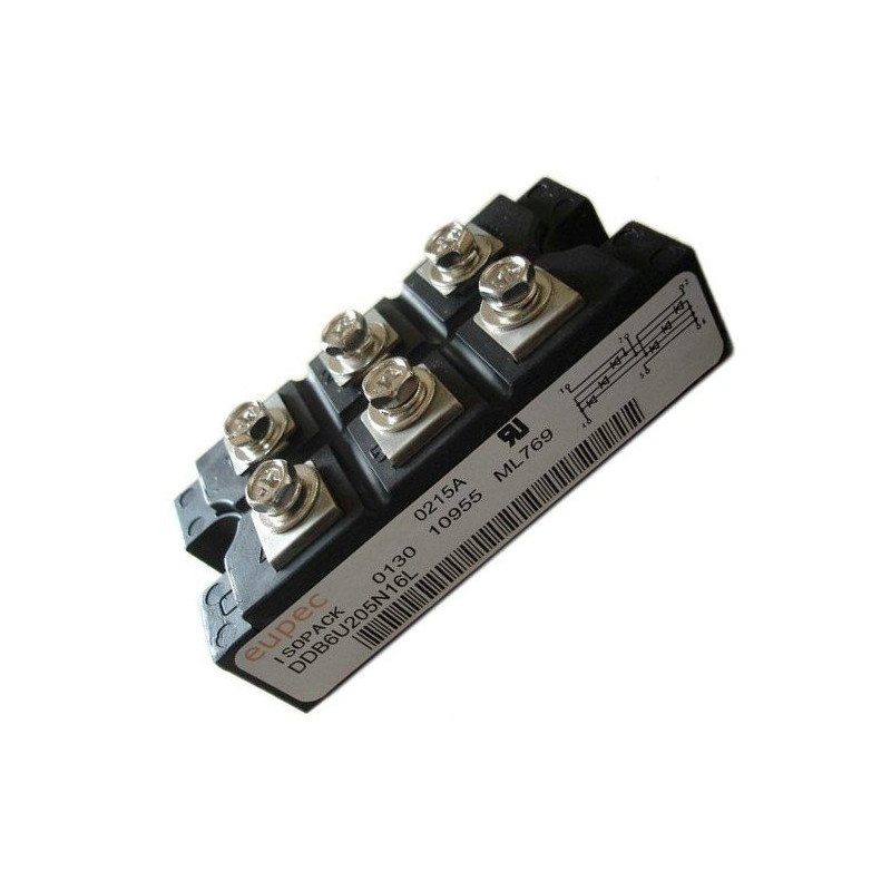 Infineon DDB6U205N16 ,1600v 205 Amper,3-Faz TriFaz,Köprü Diyot