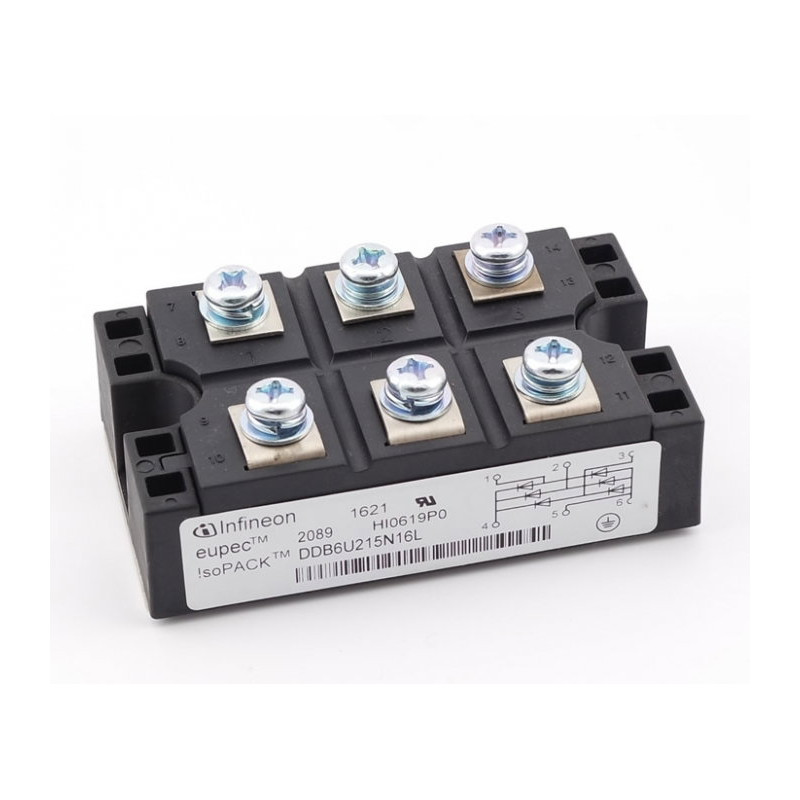Infineon DDB6U215N16 ,1600v 215 Amper,3-Faz TriFaz,Köprü Diyot
