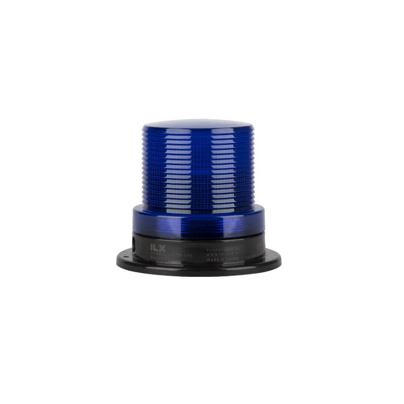 İlx İL-XM-T9-24M ,Besleme 24v dc,Çap 90mm,Ses 90dB Multi,Renk Mavi Multi,Tepe Lamba