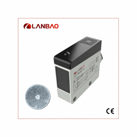 Lanbao PTLT-DM5SKT3-D ,Ebat 65x88x25mm,Ölçüm 5mt,Çıkış Kontak-1A1K,Besleme 12v..220vac dc,Zaman Ayar,Terminal Bağlantı,Reflektör