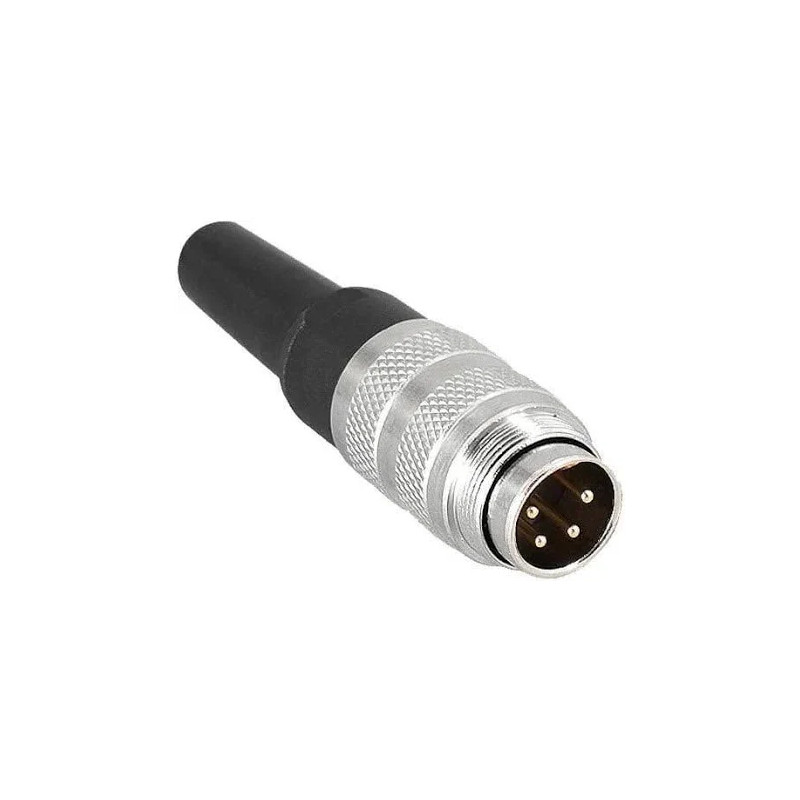 Maojwei J09F-4A ,Düz Seyyar,M16 4pin Erkek,Soket Konnektör