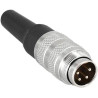 Maojwei J09F-4A ,Düz Seyyar,M16 4pin Erkek,Soket Konnektör