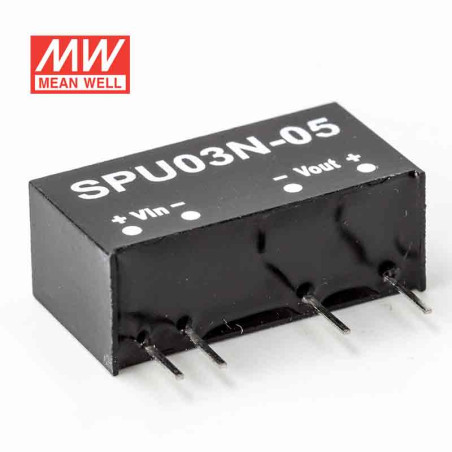 Meanwell SPU03N-05 ,Besleme 24vdc,Çıkış 5vdc 600mA,Dc-Dc Konverter