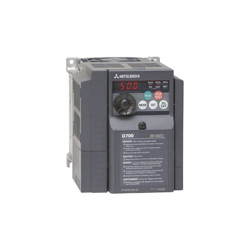 Mitsubishi FR-D740-080SC-EC ,D740,Güç 4kw 380vac,3-Faz TriFaz,Ac Motor Sürücü Inverter