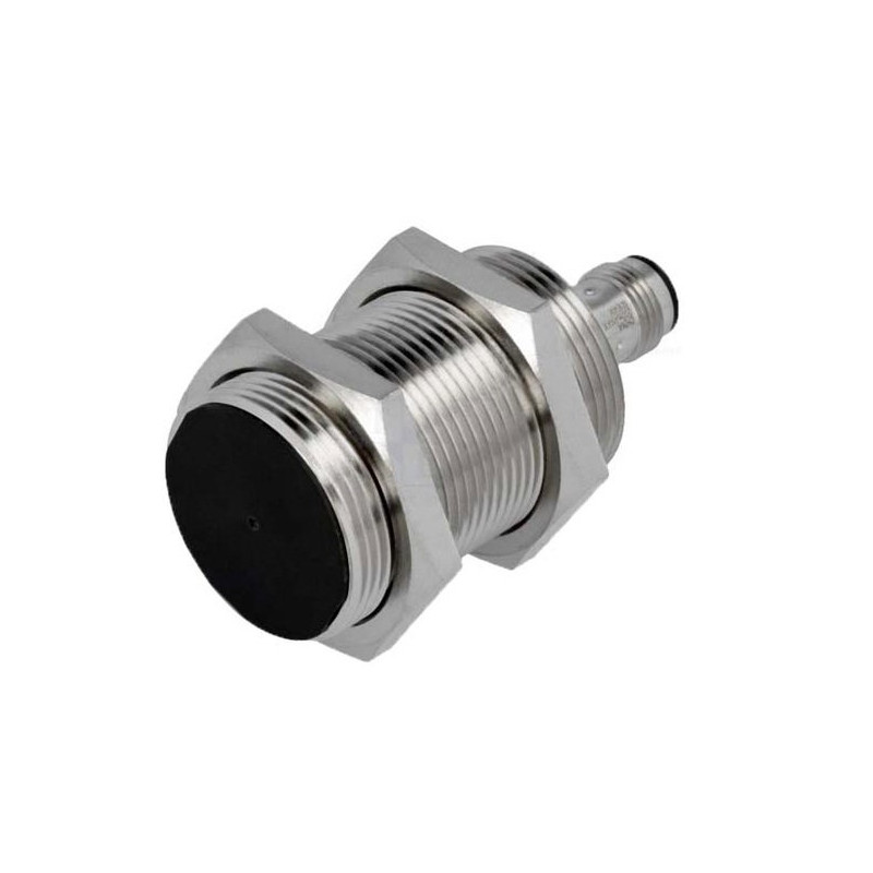 Omron E2B-M30KS15-M1-B1 ,Ebat M30x60mm,Ölçüm 15mm,Çıkış PNP-NO,Besleme 10v..30vdc,Soket M12 4pin,Endüktif Metal Sensör
