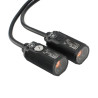 Omron E3FA-TN11 ,Ebat M18x45mm,Ölçüm 20mt,Çıkış NPN-NO NC,Besleme 10v..30vdc,4-Kablo,Karşılıklı Fotosel
