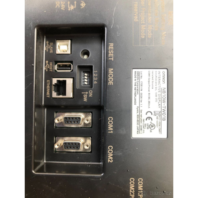 Omron NB10W-TW01B ,Ekran 10.1 ,Besleme 24vdc,RS232 RS485 ETHERNET,Operator Panel Ekran
