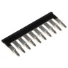 Omron P2RVM-100B ,G2RV için Siyah-10pin,Röle Soket Köprü