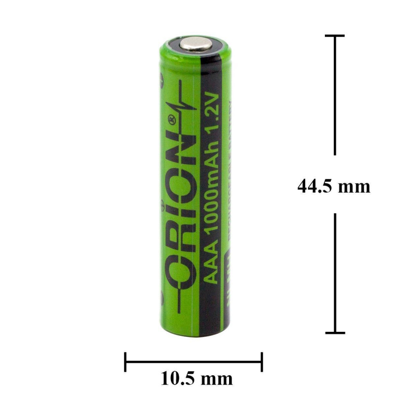 Orion 1.2V 1A ,AAA 1.2v 1000mAH Şarjlı Pil